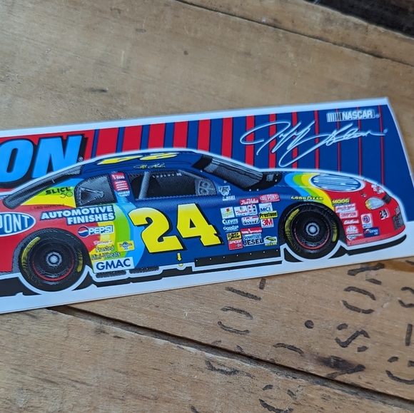 Vintage 1998 Bundle Of Nascar Bumper Stickers - Picture 11 of 13